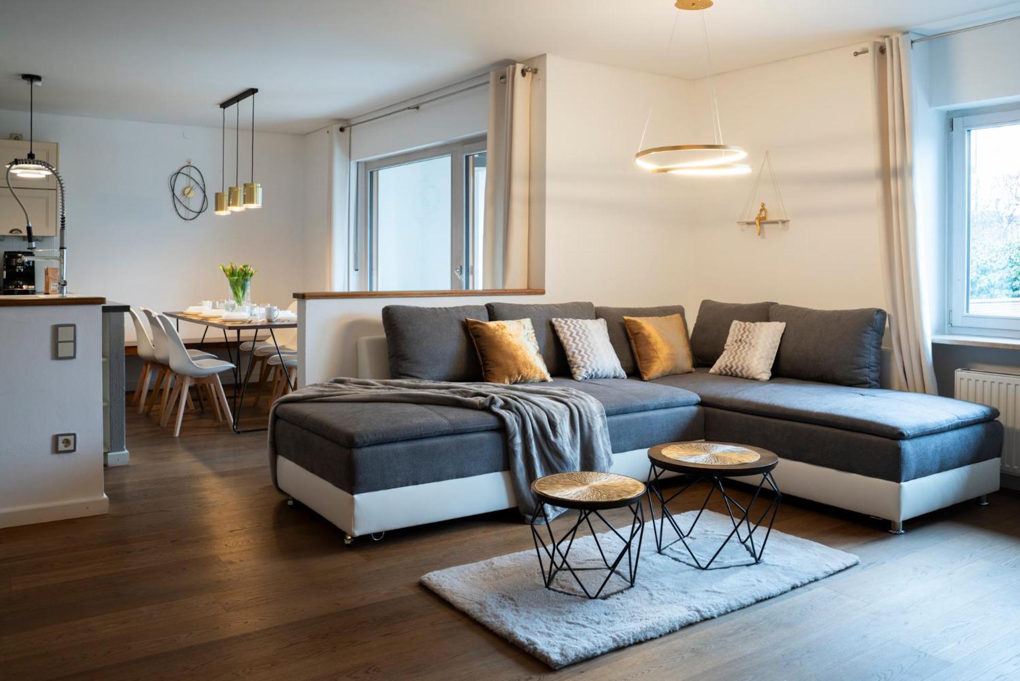 130M2 Loft - Balkon, Smart Tv, Badewanne, Kaffee Daire Rosenheim Dış mekan fotoğraf