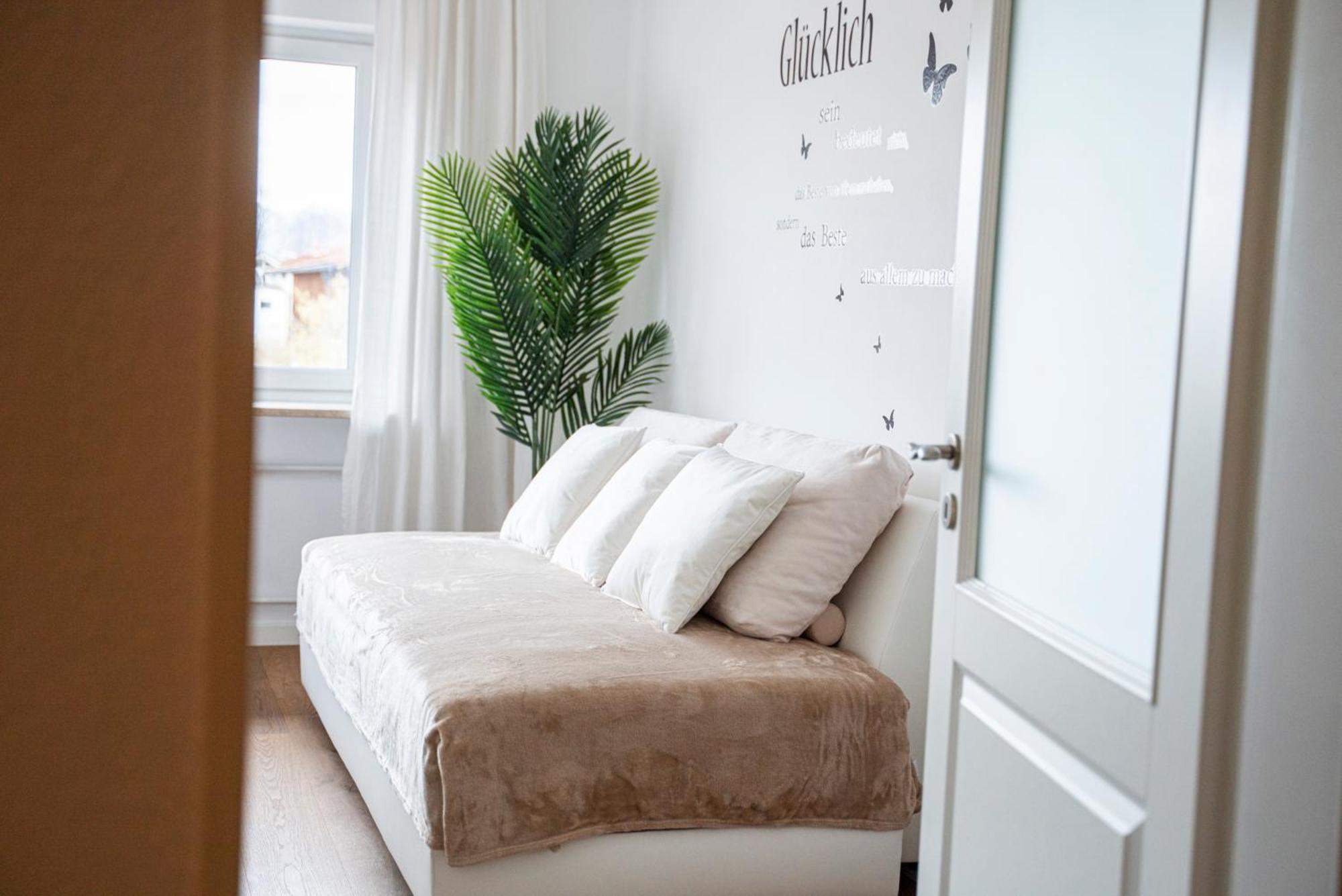 130M2 Loft - Balkon, Smart Tv, Badewanne, Kaffee Daire Rosenheim Dış mekan fotoğraf